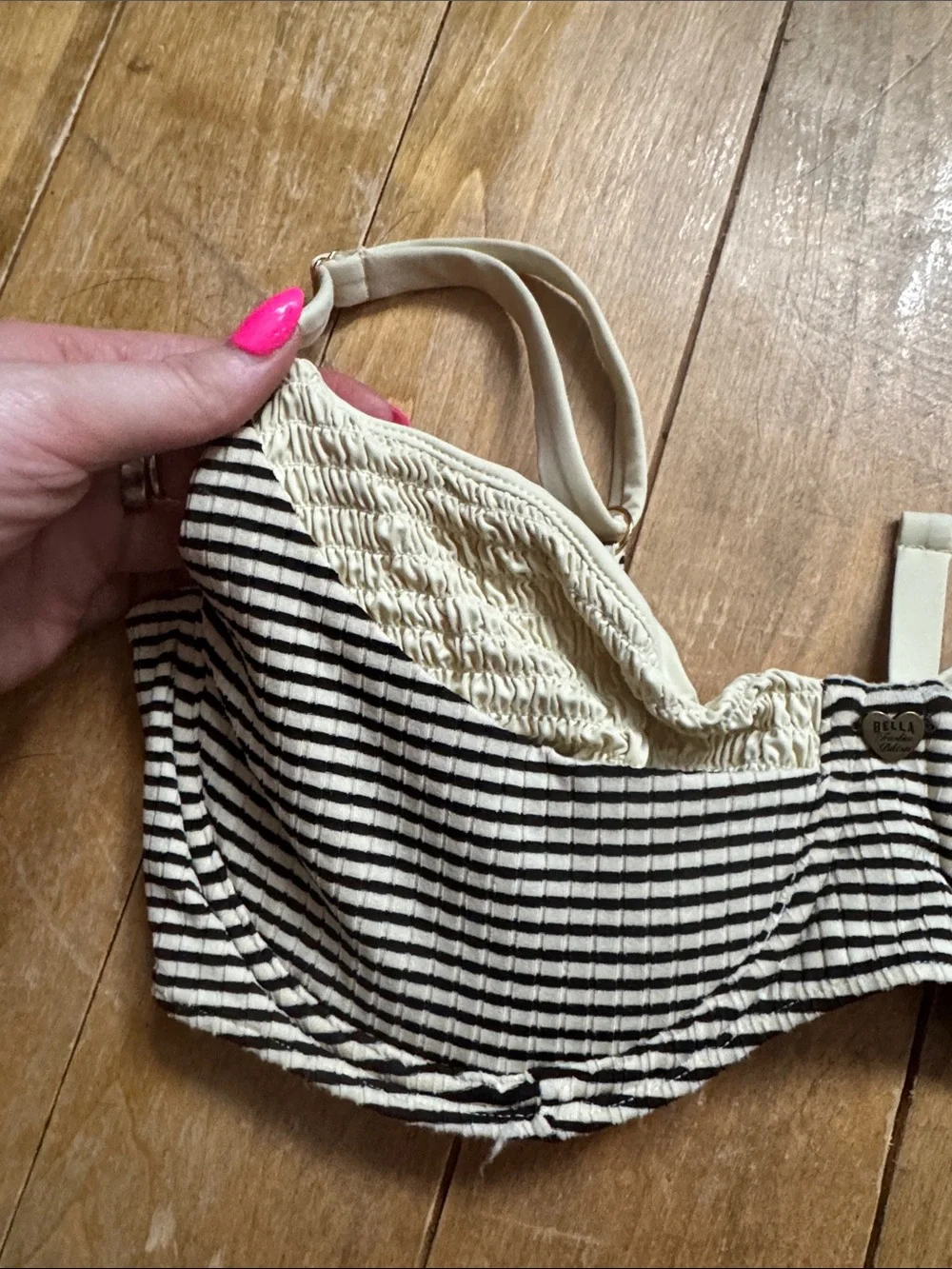 Frankies Bikinis X Bella Hadid Jolene Underwire Bikini Top XXL NWT